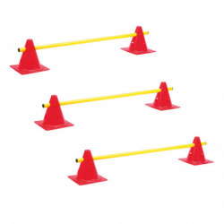 LOT 3 MINI-HAIES CONES 18cm...